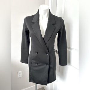 Mini Suit Dress/ Long Blazer! Its two in one Fab! Worn once, See my Cover Pic!